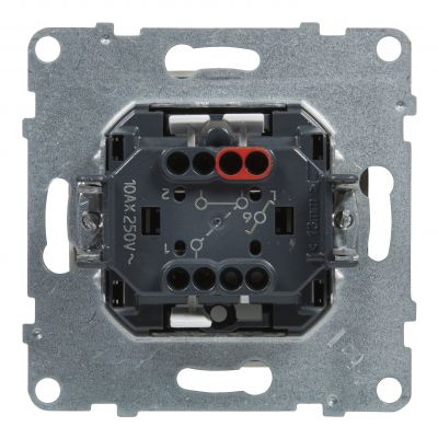 Suno Łącznik Schodowy - 10 Ax - 250V - Zaciski Automatyczne Biały 721106 LEGRAND (721106)